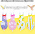 Magnoloran 2Pcs 80 Inch Bird Diapers Bird Harness Flight Suits Diapers with Flying Leash Parrot Nappy Washable Cute