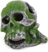 AQUA KT Aquarium Landscape Head Skeleton Skull - Fish Hiding Place Cichlid Cave for Betta Fish Tank