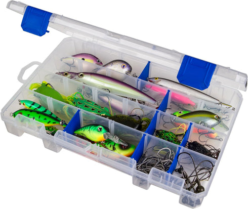 Flambeau Outdoors 4007 Tuff Tainer Fishing Tackle Box with Zerust Anti-Rust Dividers, 12 Dividers