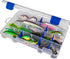 Flambeau Outdoors 4007 Tuff Tainer Fishing Tackle Box with Zerust Anti-Rust Dividers, 12 Dividers