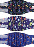 CuteBone Dog Diapers Male Belly Bands 3 Pack for Male Dogs Reusable