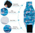 Bands5 Pack Leekalos Male Dog Diapers, Dog Belly Bands for Male Dogs Wraps Washable Doggie Diapers High Absorbing Dog