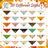 120 Sanwuta Pcs Fall Dog Bandanas Bulk Thanksgiving Dog Bandanas Adjustable Pumpkin Pet Bibs Triangle Scarf Holiday
