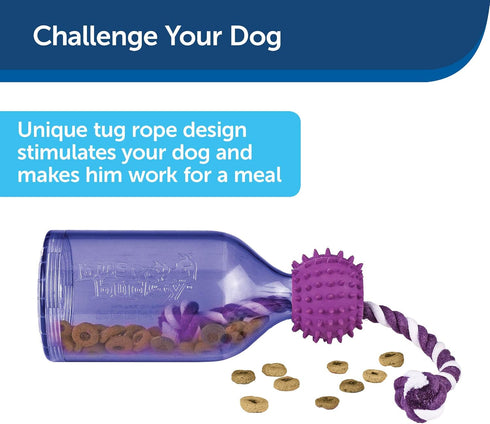 PetSafe Busy Buddy Tug-A-Jug Meal-Dispensing Dog Toy for Kibble or Treats