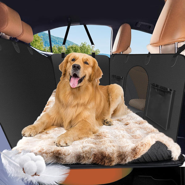 HOTYPXQ 55" x 26" Dog Bed for Car Back Seat, Backseat Pet Bed