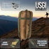 USGI Industries Military Woobie Blanket, Thermal Insulated Camping Blanket, Water-Resistant, Portable with Carry Bag