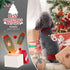 PETCARE Reindeer Christmas Dog Sweater, Gray Cat Sweater Vest, Holiday Dog Clothes for Small Medium Large Dogs