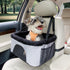ROODO Deluxe Dog Booster Seat with Height-Adjustable Foldable Metal Frame and Safety