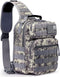 G4Free Tactical Sling Bag Backpack, Military Rover Shoulder Sling Pack, Molle EDC Small Crossbody