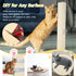 HOOSHEE 78.7''x15.8'' Trimmable Cat Scratch Furniture Protector, DIY Self-Adhesive, Durable Corner Scratcher Couch