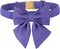 Maca Bates Dog Collar with Bow Bowtie for Dogs, Adjustable Breakaway Purple Collars Accessories, Birthday Gift
