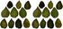Awesome Aquatic Mulberry Shrimp Leaves - 20 pk Natural Botanical Leaf Food for Healthy Aquarium Habitat