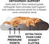 Furhaven Orthopedic Dog Bed for Medium/Small Dogs, Removable Washable Cover, Ultra Plush Faux Fur & Suede Luxe Lounger