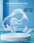 Snorkeling Gear for Adults, Dry-Top Snorkel Set with 180° Panoramic Diving Mask for Swimming