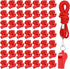 Zyghjort 50 Pack Plastic Whistles for Coaches, 120db Loud Crisp Sound Sports Whistles