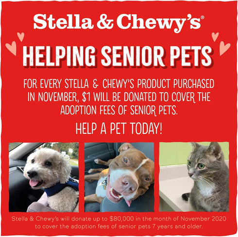 Stella & Chewy's Freeze Dried Raw Savory Salmon & Cod Meal Mixer, Dog Food Topper for Small & Large Breeds, 3.5 oz