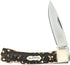 Uncle Henry Next Gen Staglon 5UH Folding Knife, 6.5in with 2.8in Stainless Steel Drop-Point Blade for EDC