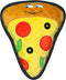 Durable Pizza Squeaky Dog Toy for Aggressive Chewers, Tough Chew Toy for Small and Medium Dogs