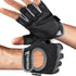 FIGHTECH Workout Gloves for Men and Women, Fingerless Weight Lifting Gloves with Cushioned Palms, Gym Gloves