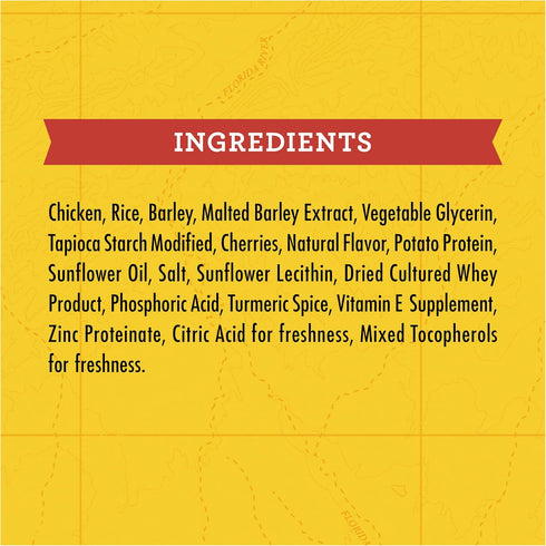 Zuke's Mini Naturals Dog Training Treats, Soft Mini Treats with Vitamins & Minerals, Chicken, 16 Ounce (Pack of 2)