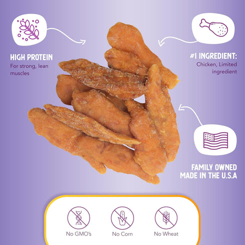 Health Extension Dry Dog Treat, Grain-Free, Natural Crispy Gourmet with Chicken Tenders, 4 Oz / 113 g