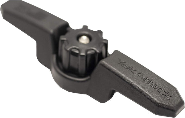 YakAttack GT Cleat XL, Track Mount Line Cleat for 1/2" Rope, Fits GearTrac & Most Kayak Track Systems