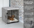 MidWest Homes for Pets Medium Dog Crate Cover, Teflon Fabric Protector, Fits Most 30-inch Crates, Gray