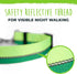 Mighty Paw Martingale Dog Collar - Gentle Correction with 100% Stainless Steel Chain, Weatherproof Nylon, Durable