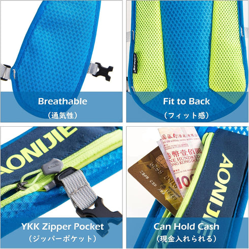 TRIWONDER 5L Hydration Pack Backpack, Marathoner Running Race Vest