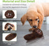 PETGEEK Interactive Squeaky Dog Toy, Automatic Moving Vibrating Dog Balls with Plush Cover, Rechargeable Perro Juguetes