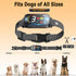 Ultrasonic Dog Bark Collar for Large Medium Dogs, Smart Anti Barking Device, Rechargeable Training Collar with