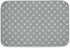 Bone Dry Ultra Absorbent Pet Mat, Machine Washable 12x18, Gray Trellis Print