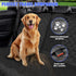 Yonktoo 60/40 53" Dog Car Seat Cover for Back Seat, Car Seat Cover Split Bench for Family Car, Compact SUV, MPV