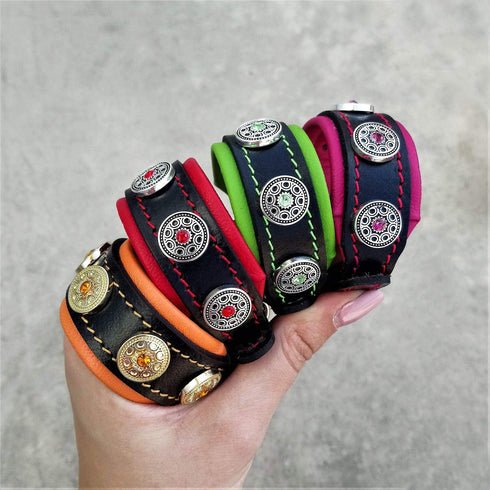 Bestia Bijou Genuine Leather Puppy Collar