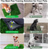 Alckijy 32" 24" Pee Pads for Dogs with Fake Grass, x Indoor Artificial Grass for Dogs Potty, Lawn Pee Pads for Doggie