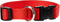 LupinePet Basics Adjustable Collar for Medium and Larger Dogs, 13-22", Red