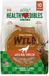 Nylabone Healthy Edibles WILD Antler Dog Chew Treats, Venison Flavor, Medium/Wolf (10 Count)