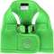 Puppia Neon Soft Vest Harness, Step-in No Choke No Pull Walking Training for Small and Medium Dog, Green, Medium