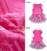 Fitwarm It's My Birthday Dog Dress - Dog Birthday Dress with Bowknot, Clothes for Small Dog Girl, Funny Pet Outfit,