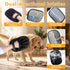 2 Pack Electrostatic Pet Hair Removal Gloves - Upgraded Reusable & Washable Pet Hair Remover Gloves for Cats & Dogs