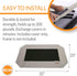 K&H Pet Products Elevated Cooling Outdoor Dog Bed - Portable Raised Dog Cot Replacement Cover Only - Taupe/Black Medium
