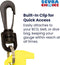 3.25" Scuba Choice Plastic Lobster Gauge w/Clip