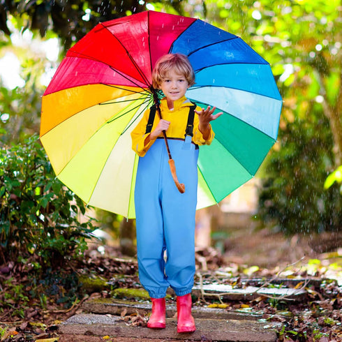 Luwint Kids Waterproof Rain Pants Lightweight Waders Outdoor Rain Bib Dirty Proof Trousers Snow Pants Boy Girl Fishing