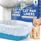 Alfapet Sifting Cat Litter Box Liners - Jumbo 10 Count, Tear-Resistant, Waterproof, Fits X-Large Litterbox