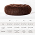 WESTERN HOME WH Calming Dog Bed & Cat Bed, Anti-Anxiety Donut Cuddler, Cozy Soft Round Bed for Small Medium Dogs and