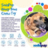 SodaPup Honey Bone – Durable Dog Chew Toy Made in USA, Non-Toxic Nylon Material for Mental Stimulation and Clean Teeth