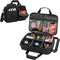 Fishing Reel Case for Spinning Reels, Fly Fishing Reels, Baitcaster Storage Bag with Multiple Pockets and Dividers