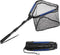 Floating Fishing Net with Foldable Telescopic Pole Handle, Rubber Coated Mesh for Bass Trout Walleye Kayak