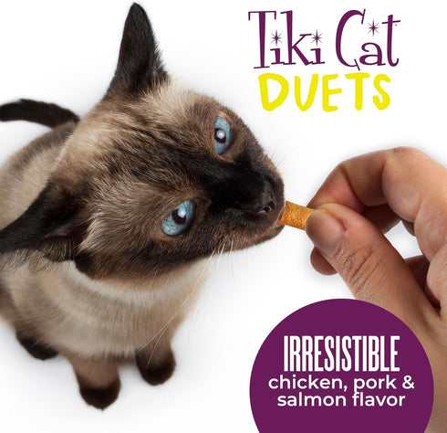2 oz. (8 Count) Tiki Cat Duets Cat Treats, Chicken Flavor, Pouch