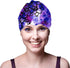 Water Gear Silicone Adult Swim Cap, Flexible Waterproof for Short and Long Hair, Great for Triathlon Swimmers